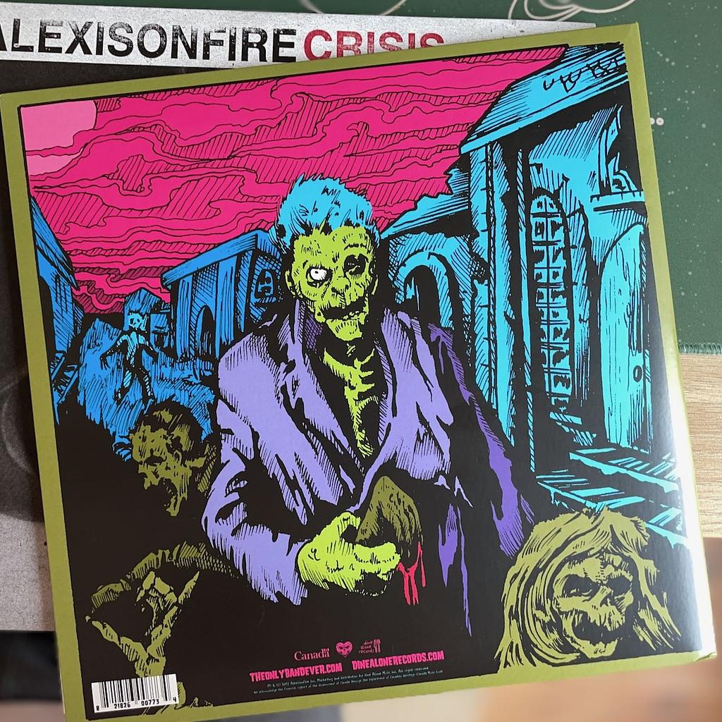 Alexisonfire' "Watch Out!" back cover