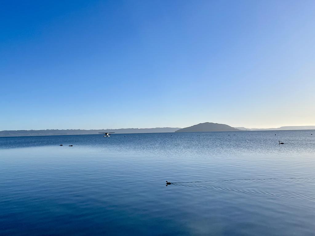 Lake Rotorua in the morning